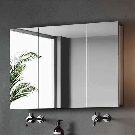 stainless steel bathroom corner wall cabinet mirror|elena stainless steel mirror cabinet.